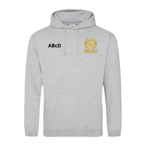 Int. College Glengormley Year 12 Leavers Hoodie - Heather Grey Thumbnail
