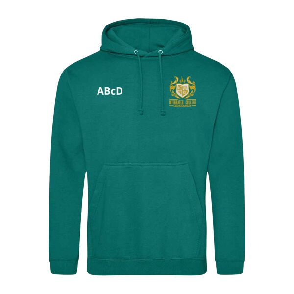 Int. College Glengormley Year 12 Leavers Hoodie - Jade Thumbnail